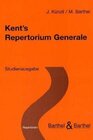 Buchcover Kent's Repetorium Generale