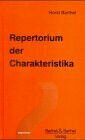 Buchcover Repertorium der Charakteristika