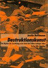 Buchcover Destruktionskunst