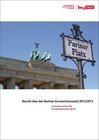 Buchcover Bericht über den Berliner Grundstücksmarkt 2012/2013