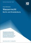 Buchcover Wasserrecht Berlin und Brandenburg