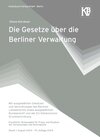 Buchcover Die Gesetze über die Berliner Verwaltung