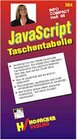 Buchcover JavaScript Taschentabelle