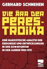 Buchcover Die Ära der Perestroika