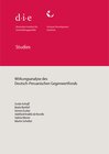 Buchcover Wirkungsanalyse des Deutsch-Peruanischen Gegenwertfonds