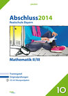 Buchcover pauker. / Abschluss 2014 - Realschule Bayern Mathematik II/III