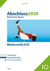 Buchcover Abschluss 2020 - Realschule Bayern Mathematik II/III