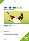 Buchcover Abschluss 2020 - Realschule Bayern Englisch