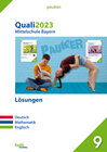 Buchcover Quali 2023 - Mittelschule Bayern