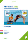 Buchcover Abschluss 2023 - Hauptschule Hessen