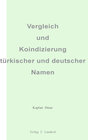 Buchcover Vergleich und Koindizierung türkischer und deutscher Namen