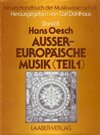 Buchcover Neues Handbuch der Musikwissenschaft / Aussereuropäische Musik