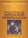 Buchcover Neues Handbuch der Musikwissenschaft / Musikalische Interpretation