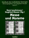 Buchcover Handbuch der musikalischen Gattungen / Messe und Motette