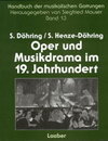 Buchcover Handbuch der musikalischen Gattungen / Oper und Musikdrama im 19. Jahrhundert