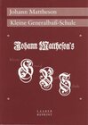 Buchcover Kleine General-Bass-Schule