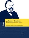 Buchcover Johannes Brahms. Interpretationen seiner Werke