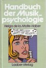 Buchcover Handbuch der Musikpsychologie