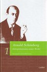 Buchcover Arnold Schönberg. Interpretationen seiner Werke
