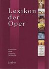 Buchcover Lexikon der Oper