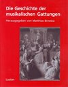 Buchcover Die Geschichte der musikalischen Gattungen