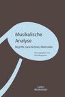 Buchcover Musikalische Analyse