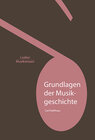 Buchcover Grundlagen der Musikgeschichte