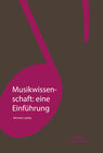 Buchcover Musikwissenschaft: eine Einführung