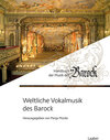 Buchcover Weltliche Vokalmusik des Barock
