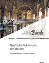 Buchcover Geistliche Vokalmusik des Barock