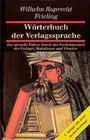 Buchcover Wörterbuch der Verlagssprache