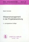 Buchcover Wissensmanagement in der Projektabwicklung