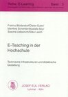 Buchcover E-Teaching in der Hochschule