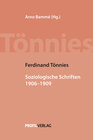 Buchcover Ferdinand Tönnies: Soziologische Schriften II