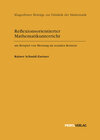 Buchcover Reflexionsorientierter Mathematikunterricht