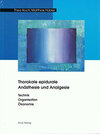 Buchcover Thorakale epidurale Anästhesie und Analgesie