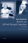 Buchcover Briefe an Alfred Margul-Sperber