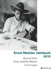 Buchcover Ernst Meister Gesellschaft / Jahrbuch 13. 2010