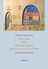 Buchcover Erste Lieder - Oden - Galizische Gedichte - Klage um Ignacio Sánchez Mejías