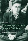 Buchcover Alfred Kittner Briefe / Erinnerungen an den jungen Paul Celan