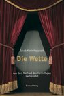 Buchcover Jacob Klein-Haparash - Gesammelte Werke / Die Wette
