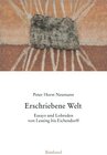Buchcover Gesammelte Essays und Lobreden / Erschriebene Welt