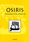 Buchcover Osiris. Zeitschrift für Literatur und Kunst