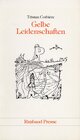 Buchcover Gelbe Leidenschaften /Les amours jaunes