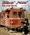 Buchcover "Bähnle", "Mühle", Zug und Bus