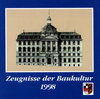 Buchcover Zeugnisse der Baukultur