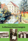 Buchcover Erzählte Lebenserinnerungen