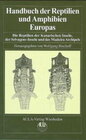 Buchcover Handbuch der Reptilien und Amphibien Europas