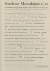 Buchcover Straelener Manuskripte 1-10