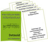 Buchcover Stadtmappe Detmold - Westfälischer Städteatlas